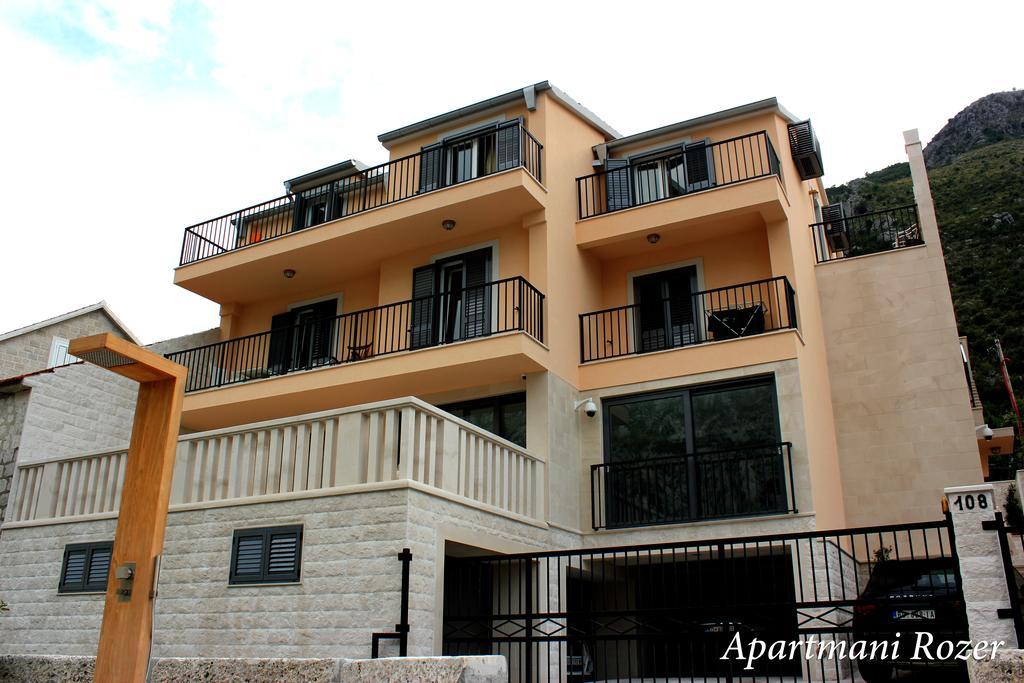 Apartments Rozer Cattaro Esterno foto